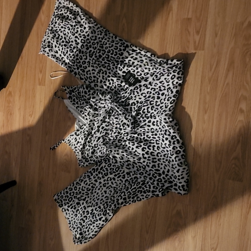 White Dalmatian Jumpsuit.